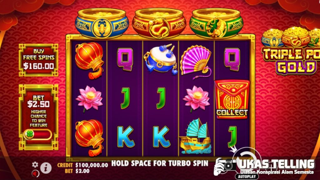 Gacor Maksimal! Triple Pot Gold Slot Pulsa Terpercaya!