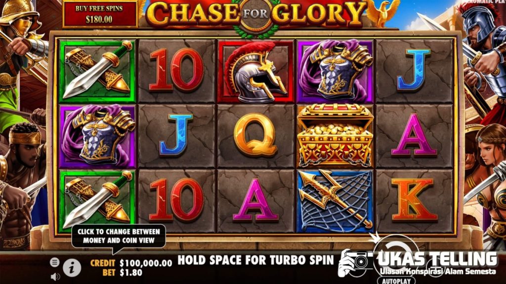 Pola Scatter Slot Chase For Glory, Siap Bikin Saldo Nanjak!