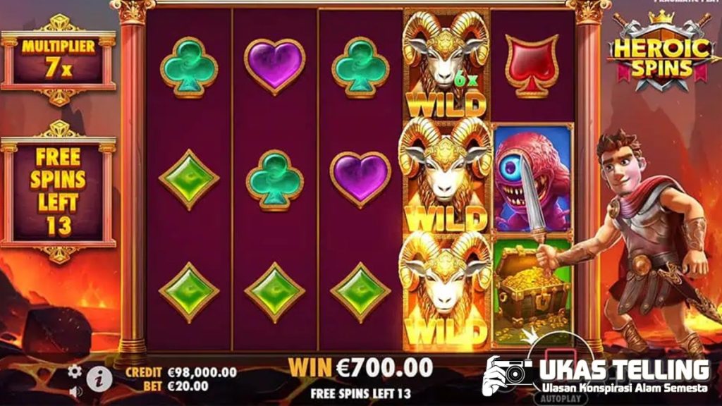 Pragmatic Play Indonesia Hadirkan Slot Heroic Spin Keren!