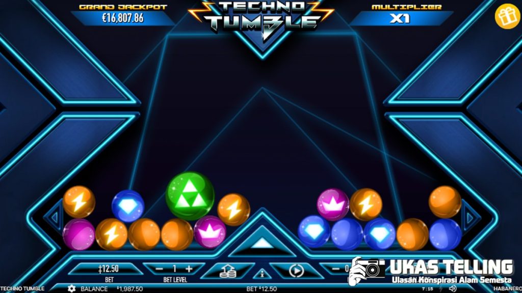 LED Explosion! Grafis Slot Techno Tumble Ruby8000 Login!