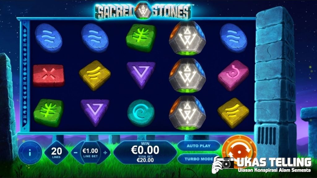 Sacred Stones Slot Online 20 Payline, 1 Misteri