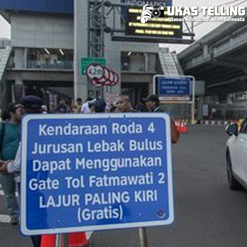 Masuk GT Fatmawati 2 Gratis Baru Lalu Lintas Lancar