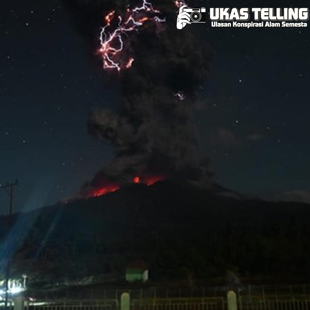 Gunung Lewotobi Laki2 Erupsi Dahsyat