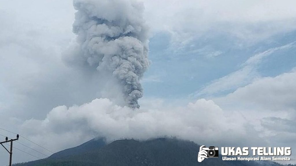 Gunung Lewotobi Laki2 Erupsi Dahsyat