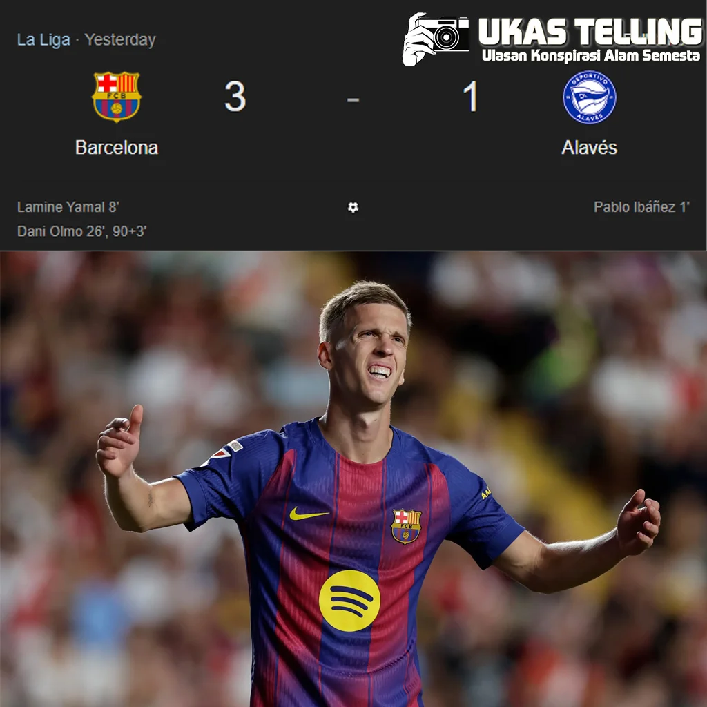 Comeback Barca! Dani Olmo Meledak Alaves Takluk 3-1