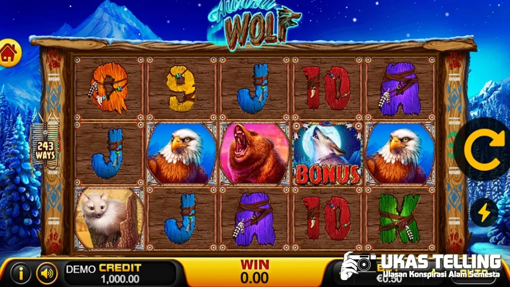 Aurora Wolf Game Simulasi 12 Ekosistem Tajam