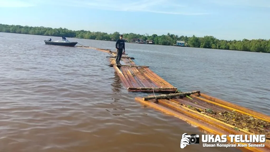 Sungai Dadap Jadi Saksi Polres Amankan 10 Ton Kayu Ilegal