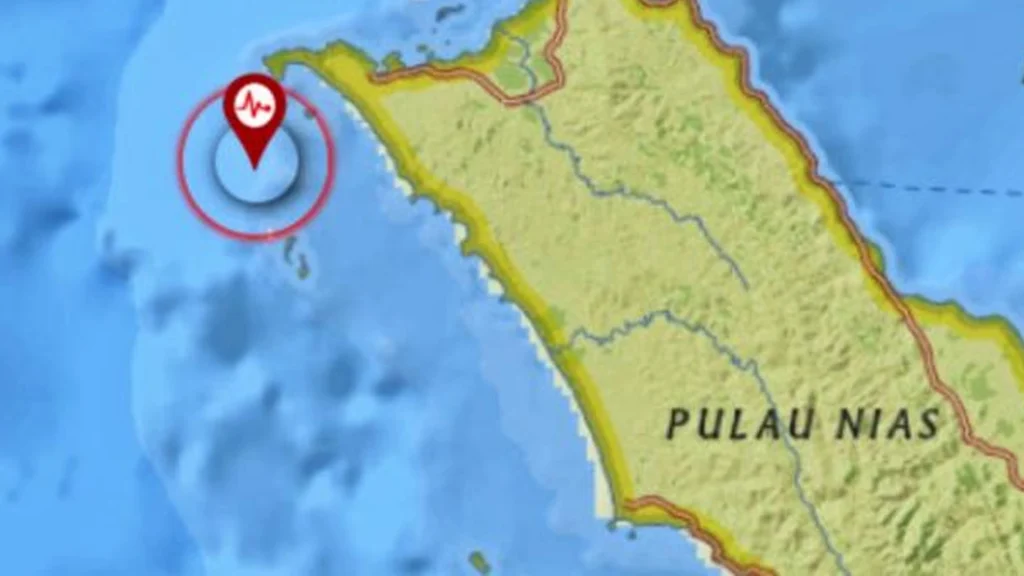 Sumut Bergetar! Baru Gempa M 4.6 Guncang Nias Utara