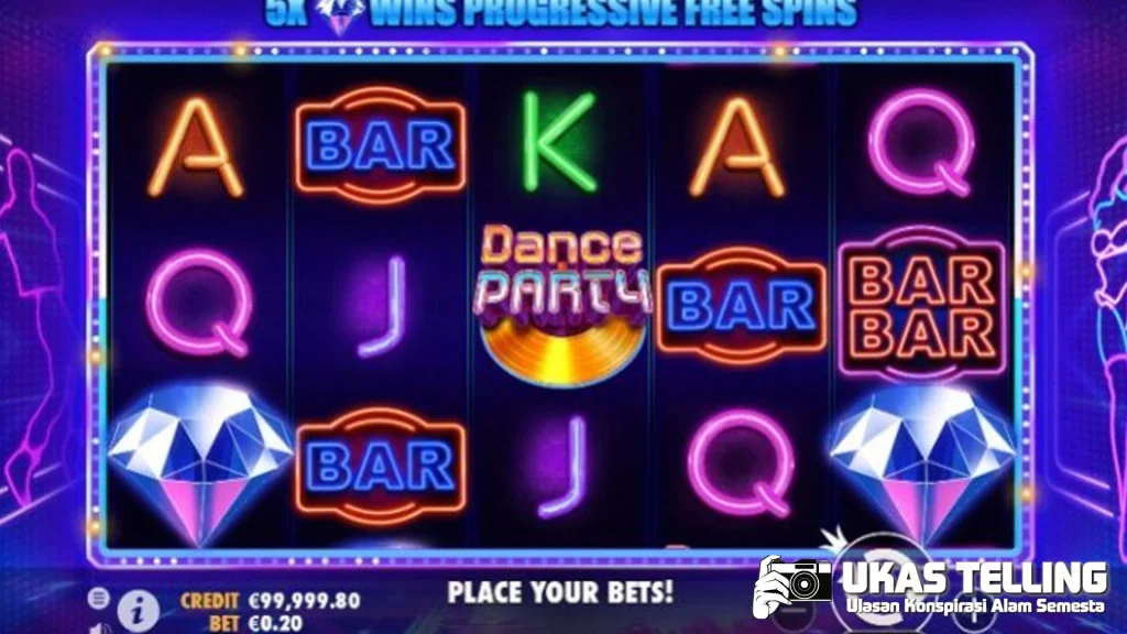 Dance Party Vibes 33 Pesta Malam Terasa dari Layar