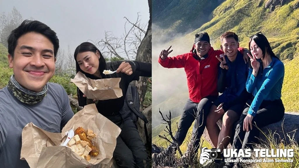 Unik Wendy Walters Nikmati 2 Kuliner di Ketinggian