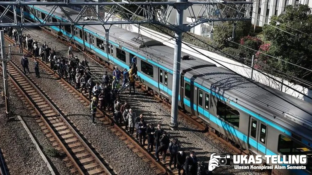 Tokyo Lockdown! 3 Kereta Lumpuh, Stasiun Sesak!