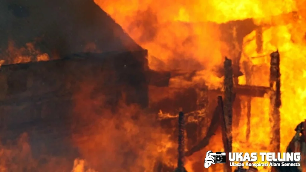 Pamulang Berduka! Rumah 2 Lantai Kebakaran Hebat!