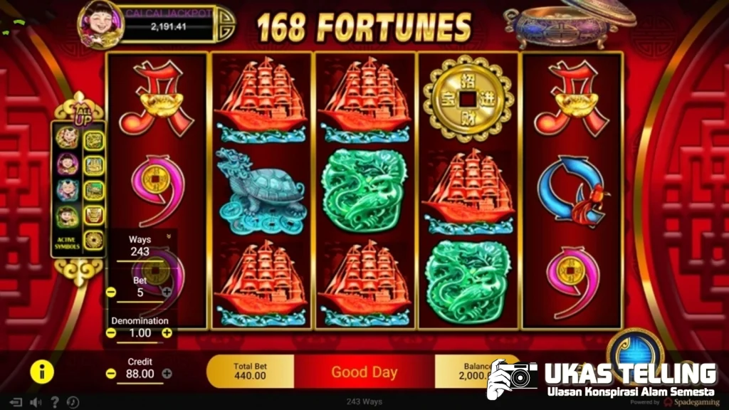 168 Fortunes: Angka Cantik Banyak Orang Penasaran