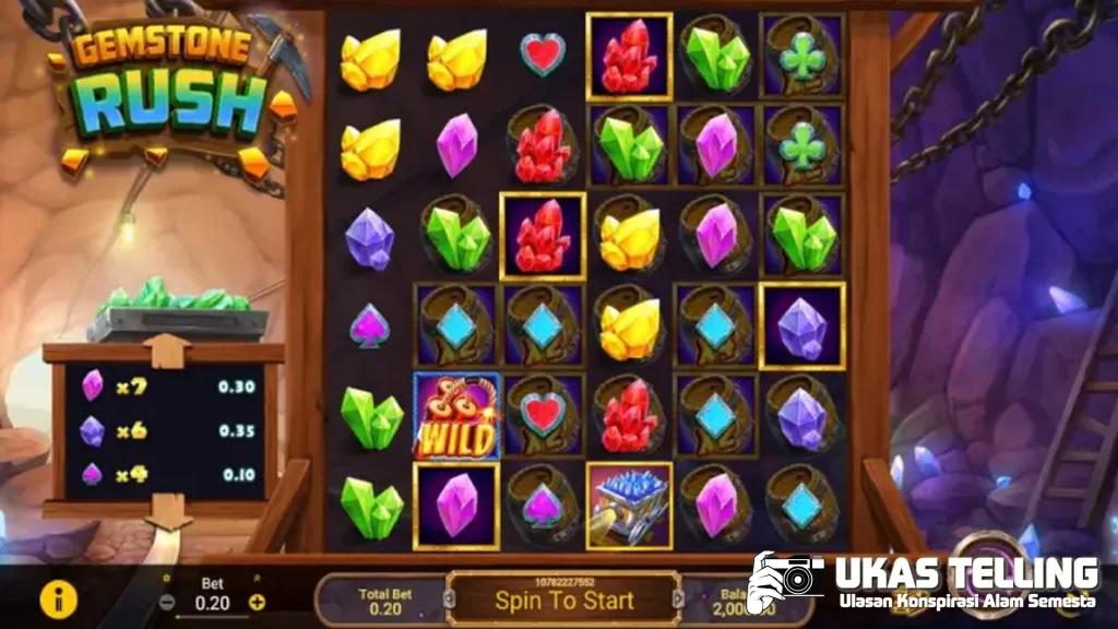 Gemstone Rush 52 Batu Mahal Walau Pemula