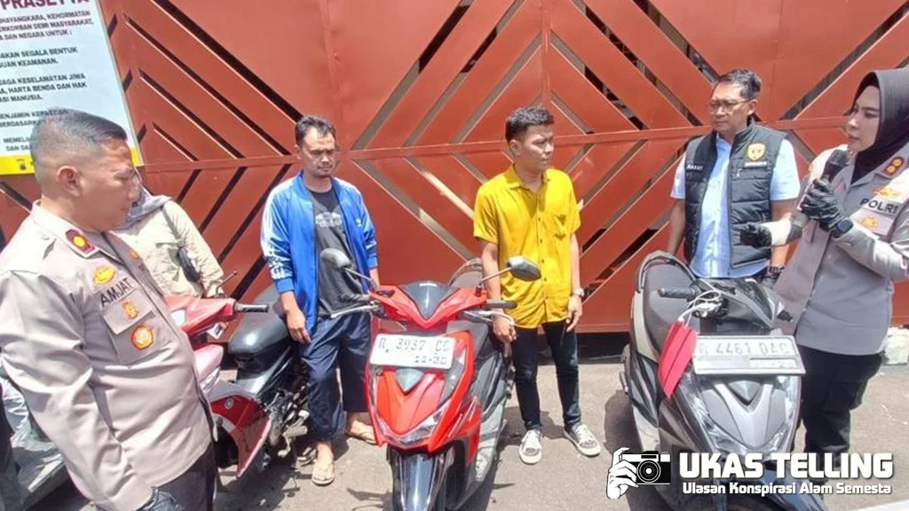 Polisi Serang Ungkap 6 Kasus Jual Beli Motor Curian!