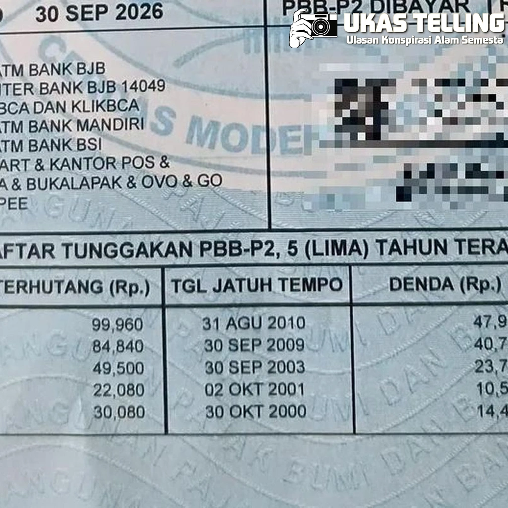 Tangsel: PBB Lunas Kok Lucu Nunggak 5 Tahun?